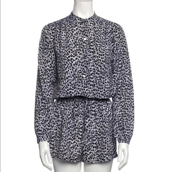 Michael Kors Black and White Romper Size Small - Picture 1 of 8